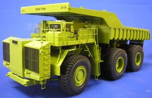 1:87 Mỏ Xe Tải Mô Hình Diecast Mô Hình Xe Tải 3D In Nguyên Mẫu