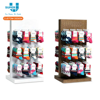 Marque personnalisée chaussettes d'affichage sox présentoir