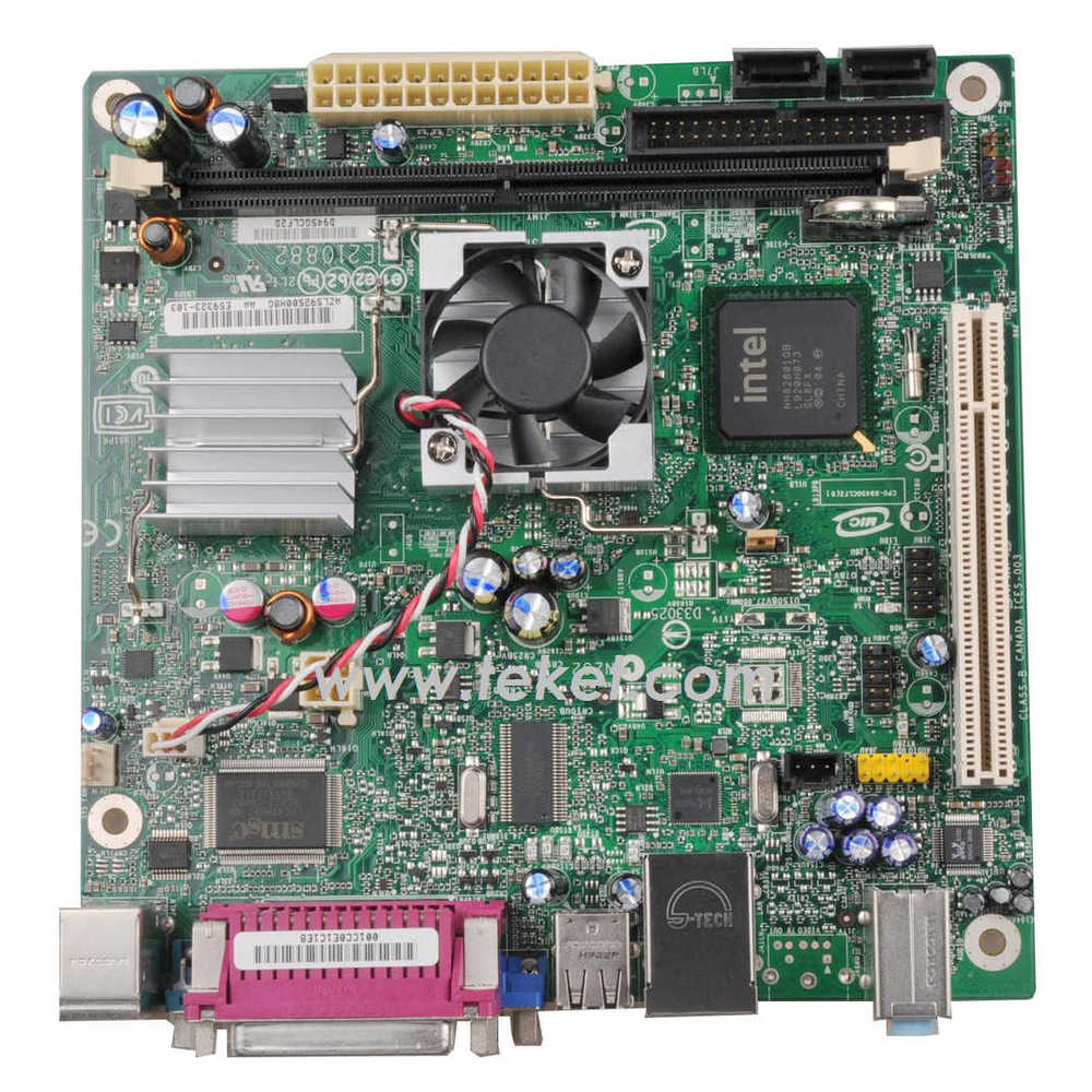 Placa base Original mini itx, D945GCLF, D945GCLF2, D945GCLF2D, placa base integrada atom n330, 1,6G,dual core ddr2