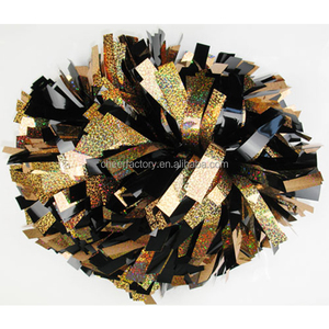 เมทัลลิผสมโฮโลแกรม Pom Poms สำหรับเชียร์ลีดเดอร์ - Product Image 1
