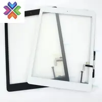 Recambio de pantalla táctil para iPad 5 Air A1474 A1475, digitalizador, Marco medio, color negro, prueba y puede funcionar, 100%