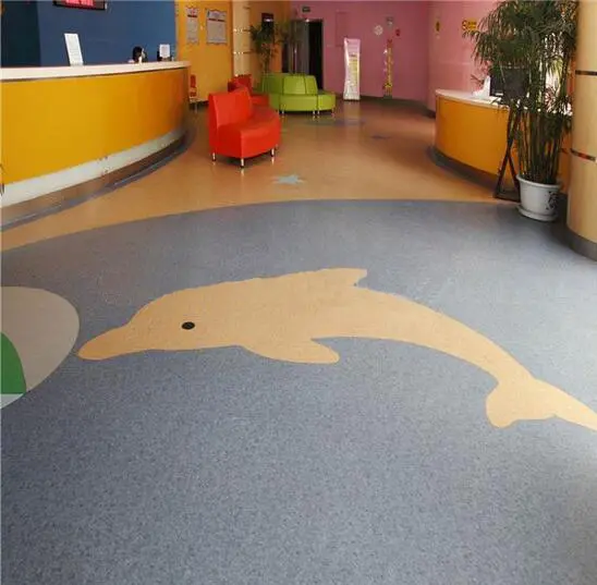 High quality anti-slip pvc bus vinyl flooring for kids room