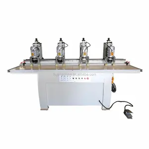 4 hinge drilling heads woodworking boring drilling machine for furniture with CE Certificate