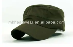 100% хлопок новая мода стиль курсант армии вышитые пользовательские военные фуражки и шляпы