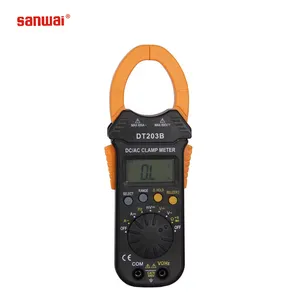 Digitale aca/dca clamp meter ac/dc DT-203B con funzione di frequenza