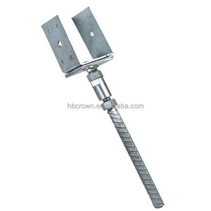 Station <span class=keywords><strong>de</strong></span> clôture galvanisée à chaud, type <span class=keywords><strong>L</strong></span>/U/H et nouveaux style, <span class=keywords><strong>ancre</strong></span> au sol - Product Image 2