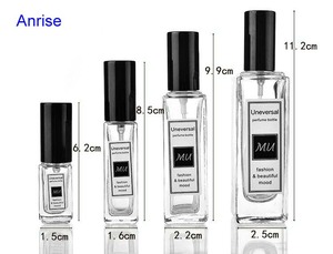 卸売高級<span class=keywords><strong>5ml</strong></span> 10ml 20ml 30ml 50ml 100ml透明な空の正方形ガラススクリューネックポンプ香水スプレーボトル - Product Image 6