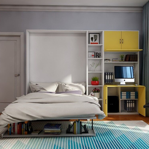 Letto a muro pieghevole di alta qualità letto a parete nascosto mobili per camera da letto <span class=keywords><strong>salvaspazio</strong></span> <span class=keywords><strong>letti</strong></span> a scomparsa con divano - Product Image 5