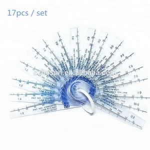 प्लास्टिक मोटाई गेज फिलर गेज 1.00 मिमी 15 pcs/सेट 0.01 - Product Image 3