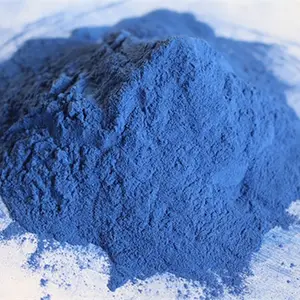 High temperature plastic alkaline ceramic phthalocyanine blue inorganic pigment