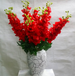 Flores Artificiales de Seda al por Mayor, <span class=keywords><strong>Delphinium</strong></span> Artificial - Product Image 4