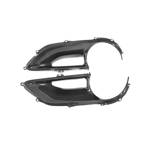 Pura fibra de carbono luz Exterior Trim cubiertas para Ferrari <span class=keywords><strong>488</strong></span> GTB araña 2015- 2017 - Product Image 3