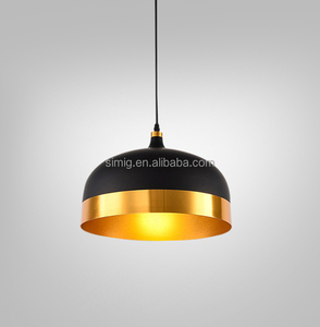 Simig illuminazione Moderna <span class=keywords><strong>paralume</strong></span> in alluminio E27 colore <span class=keywords><strong>dorato</strong></span> lampada a Sospensione per la casa illuminazione decorativa - Product Image 5