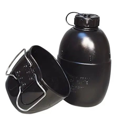 1L Extérieur 1958 58 Motif Style Britannique 1 Litre Camping Bouteille D'eau & Cantine Tasse flacons