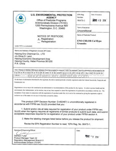 Enochlor Di Ipoclorito di calcio 70% scheda di sicurezza di ipoclorito di calcio 70% granulare - Product Image 5