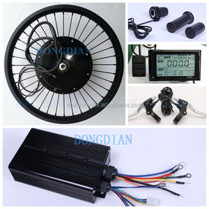 Kit Konversi Sepeda Listrik 6T11W 48V 1500W, untuk Sepeda Lemak 72V <span class=keywords><strong>5000W</strong></span>