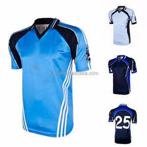 high quality wholesale cheap polyester custom sublimationブランクラグビージャージーチーム - Product Image 2