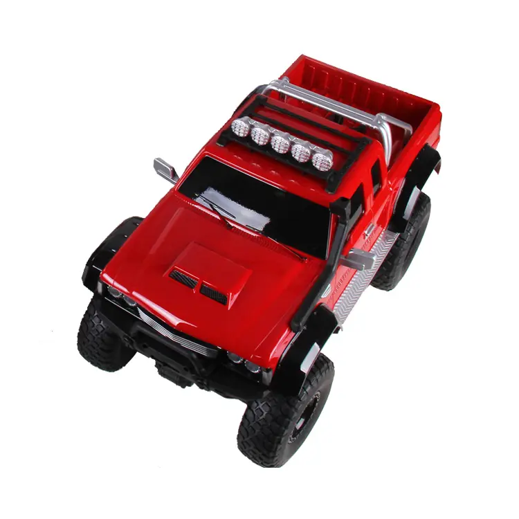 बच्चों खिलौना 1:8 चढ़ाई पिक ट्रक बड़े कोण 4WD बिजली के आर सी कार