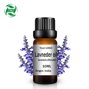 Pure Aromatic Bulk India Lavender Essential Oil Lavendula Officinalis Fragrance Oil For Body Massage OEM/ODM
