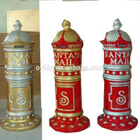 Productos de Decoración Navideña Comerciales, Adornos Grandes, Figuras, Juguetes, Regalos, Decoración Navideña de Lujo para Exteriores, Buzón de Papá Noel