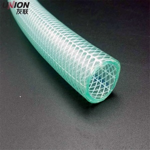 Tubo in <span class=keywords><strong>PVC</strong></span> intrecciato, tubo trasparente in <span class=keywords><strong>PVC</strong></span>, tubo rinforzato con fibra di plastica Non tossica