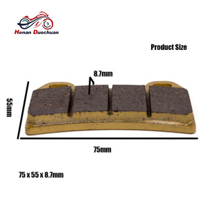 Pastillas de freno de disco de la motocicleta para APRILIA RS 250/Pegaso Strada 650/Dorsodura fábrica 750/ETV 1000 Caponord /SL1000 <span class=keywords><strong>Falco</strong></span> - Product Image 3