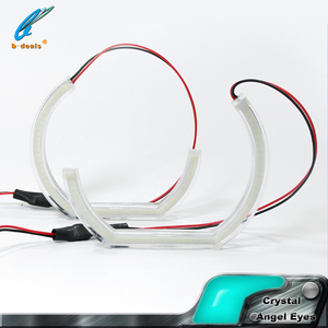 Jsddtm — yeux <span class=keywords><strong>d</strong></span>'<span class=keywords><strong>ange</strong></span> en cristal en forme de U pour BMW E90, E92, M3 F30 - Product Image 5