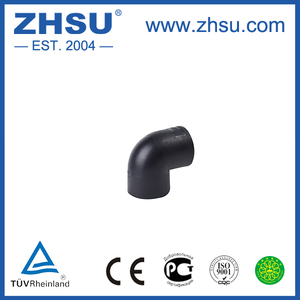 Zhsu nhà máy của polyethylene PE phụ kiện đường ống ổ cắm <span class=keywords><strong>90</strong></span> độ khuỷu tay Trong 10mm 30mm 14mm Kích thước giả mạo hàn kết nối - Product Image 5
