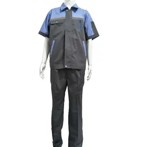 Twill fabric Safety Mechanic Repairman Engineering Work Uniform Suits Dresses