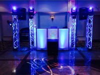2 metros de luz de aluminio cercha pantalla para Dj cabeza Totem Truss