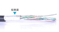 UTP CAT 6 LAN CABLE de 4 pares 23AWG al aire libre CABLE UTP