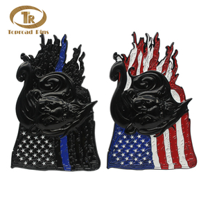Werbe benutzerdefinierte metall revers abzeichen billig emaille flagge anstecknadeln - Product Image 1