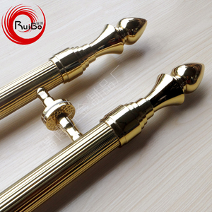 Oro grande <span class=keywords><strong>manico</strong></span> <span class=keywords><strong>lungo</strong></span> hotel con <span class=keywords><strong>manico</strong></span> in acciaio inox - Product Image 1