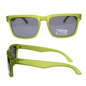 厦门工厂100% 优质新款设计时尚复古方形塑料太阳眼镜太阳镜