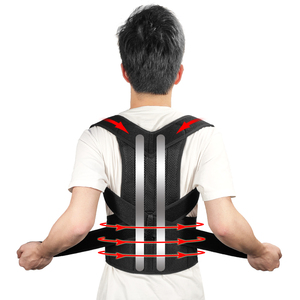 Correcteur de posture respirant de haute qualité avec barres en plastique, ceinture de soutien dorsal en plastique - Product Image 2