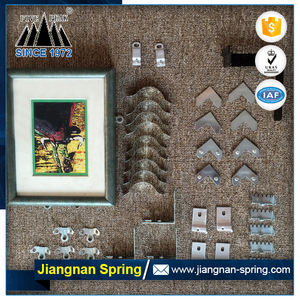 Petite pièce d'estampage Cadre <span class=keywords><strong>photo</strong></span> galvanisé Accessoires de cintre crantés - Product Image 2