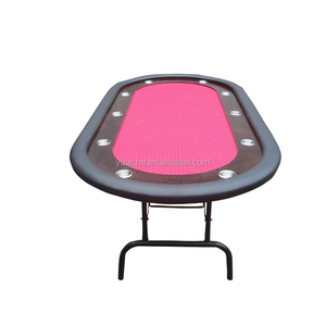 84 " <span class=keywords><strong>Texas</strong></span> <span class=keywords><strong>Holdem</strong></span> <span class=keywords><strong>Poker</strong></span> de Table avec haute vitesse tissu rouge - Product Image 2
