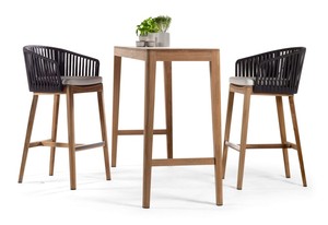 <span class=keywords><strong>Set</strong></span> <span class=keywords><strong>da</strong></span> Pranzo Elegante per Hotel con Mobili <span class=keywords><strong>in</strong></span> Corda, <span class=keywords><strong>Tavolo</strong></span> <span class=keywords><strong>e</strong></span> <span class=keywords><strong>Sedie</strong></span> <span class=keywords><strong>in</strong></span> Alluminio per <span class=keywords><strong>Giardino</strong></span>, Arredamento <span class=keywords><strong>da</strong></span> Esterno per Patio - Product Image 2