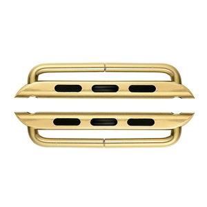 Correa de Acero Inoxidable 316L para Reloj Inteligente, Conector para <span class=keywords><strong>Apple</strong></span> <span class=keywords><strong>Watch</strong></span> Series 4/5/6/SE/SE 2 40mm 44mm, <span class=keywords><strong>Precio</strong></span> Directo de Fábrica - Product Image 1