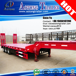 China Alta calidad Multiusos heavy duty 40ton-120ton góndola Semirremolque lowbed Camión <span class=keywords><strong>De</strong></span> Servicios <span class=keywords><strong>de</strong></span> <span class=keywords><strong>Carga</strong></span> - Product Image 3