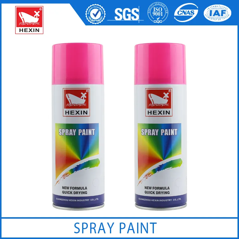 Pintura de spray para aersol de carro, aplicativo amplo, secagem rápida