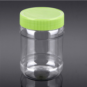 450g de mantequilla de maní de contenedores para niños dulces de grado de alimentos botellas de Pet - Product Image 1