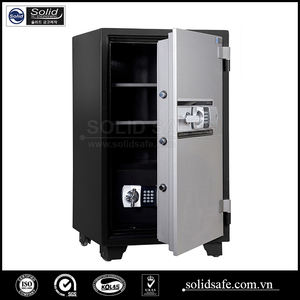 Coffres-forts antivol électroniques numériques ignifuges avec serrure à clé Petit coffre-fort intérieur avec protection ignifuge - Product Image 1