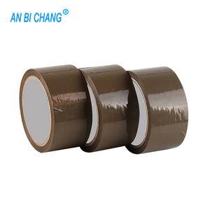 브라운 <span class=keywords><strong>BOPP</strong></span> 소포 패킹 테이프 높은 접착 성 힘 <span class=keywords><strong>Bopp</strong></span> 버프 테이프