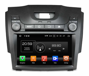 Sistema Android 14 de 8 pulgadas, reproductor Multimedia para coche, navegación GPS, Rom para coche, 4 núcleos para <span class=keywords><strong>Chevrolet</strong></span> <span class=keywords><strong>S10</strong></span> D <span class=keywords><strong>MAX</strong></span> 2013-2017 - Product Image 1