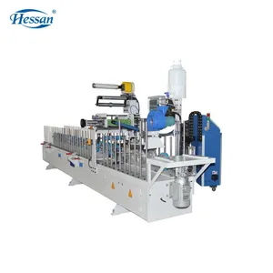 Woodworking Machinery PLC Control MDF Profile Wrapping Wood Processing Machine