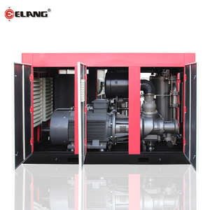 300 HP 220kw น้ำเย็นไม่มีเสียงรบกวนน้ำมันหล่อลื่นไฟฟ้าโรตารีสกรูเครื่องอัดอากาศ - Product Image 5