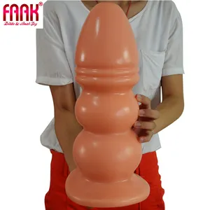 Faak dildo gigante, 36cm * 12.7cm, bolas de arrastamento xxl, dildo gigante e grosso, plug anal gigante, alta simulação, alto prazer no mental