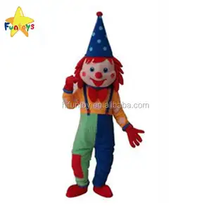 Funtoys CE Clown Magician Event Comedy Mascot Costume Cheerleading Adult Suit