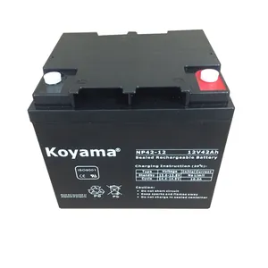 Hot Sale 12V42ah home equipment ups dry batteries in pakistan